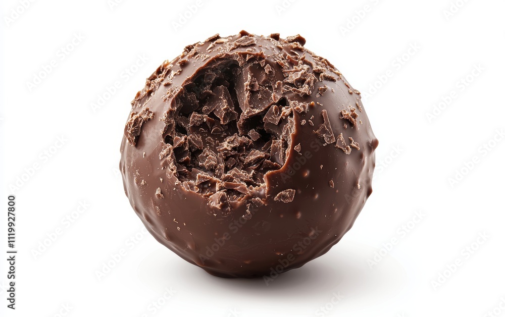 Rich Dark Chocolate Truffle with Shavings Rich Dark Chocolate Truffle with Shavings
