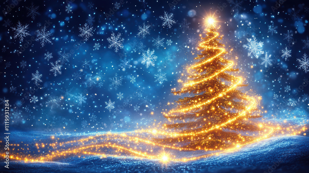 Abstract Christmas Tree Abstract Christmas Tree
