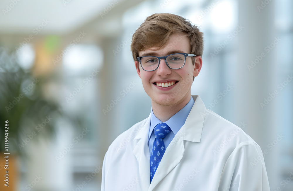 Fototapeta premium portrait of a smiling doctor