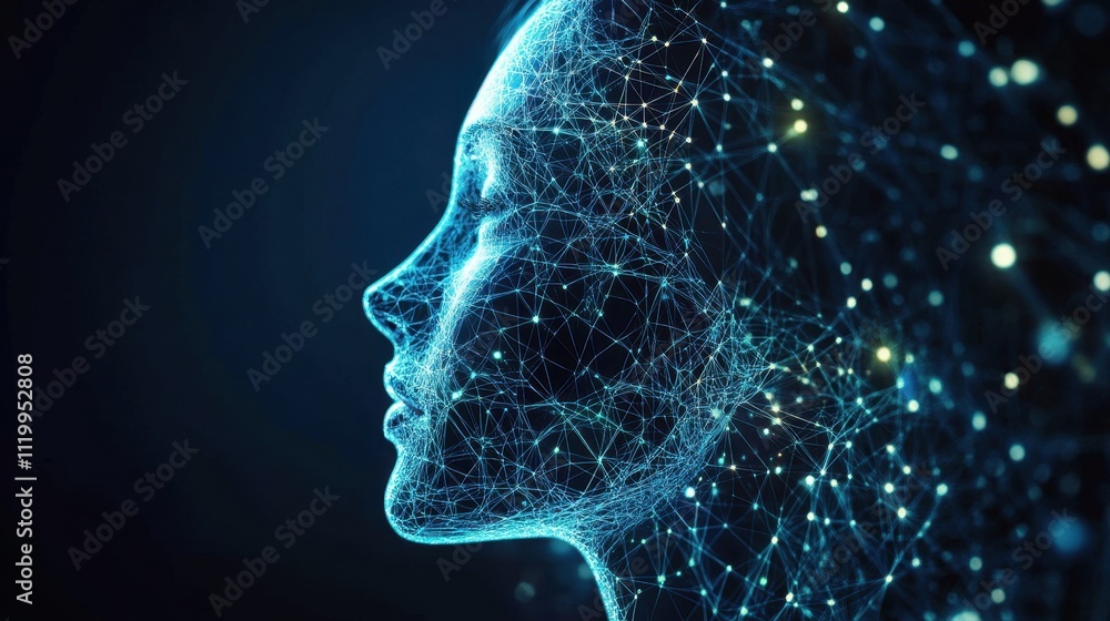 AI Analytics Platform Concept Illustration AI Analytics Platform Concept Illustration