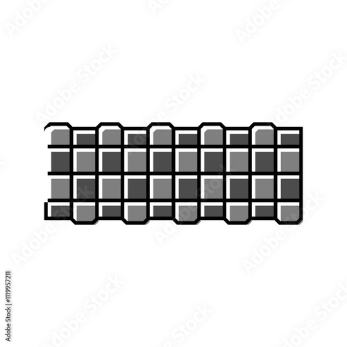 foam roller fitness tool color icon vector. foam roller fitness tool sign. isolated symbol illustration