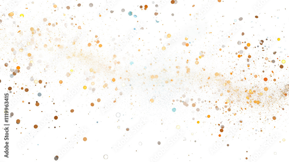 Gold confetti overlay on transparent background Gold confetti overlay on transparent background