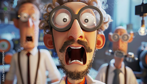 A comedy about a group of eccentric scientists competing in a quirky contest to invent the most bizarre and useless gadget.