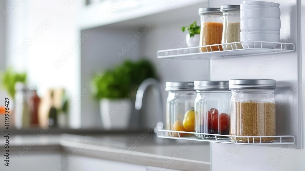 Organizing kitchen ingredients modern storage solutions home image bright contemporary culinary efficiency Organizing kitchen ingredients modern storage solutions home image bright contemporary culinary efficiency