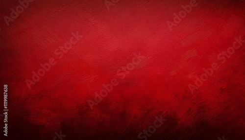 red background with vintage texture old christmas paper with abstract textured dark border in elegant solid design red website background