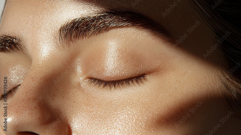 Fototapeta premium Achieving a fresh complexion through regular face treatments spa setting beauty content relaxing environment close-up view skincare concept