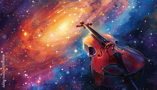 Wallpaper Mural The Celestial Symphony: In a realm beyond the stars, musical instruments wield magical powers, and a young musician must master the harmony of the cosmos to save her world from discord. Torontodigital.ca