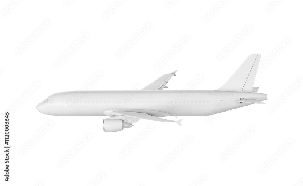 Airplane Mockup for Elegant and Professional Aviation Presentation