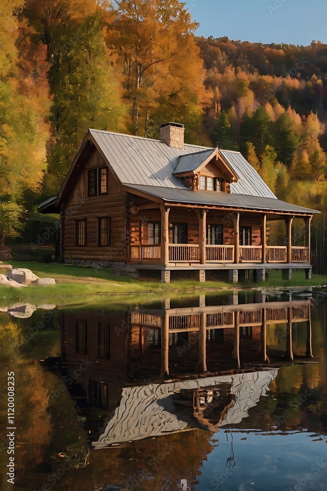 Obraz premium palace shaped cabin