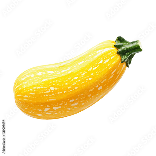 Realistic illustration of fresh fruit on a white background