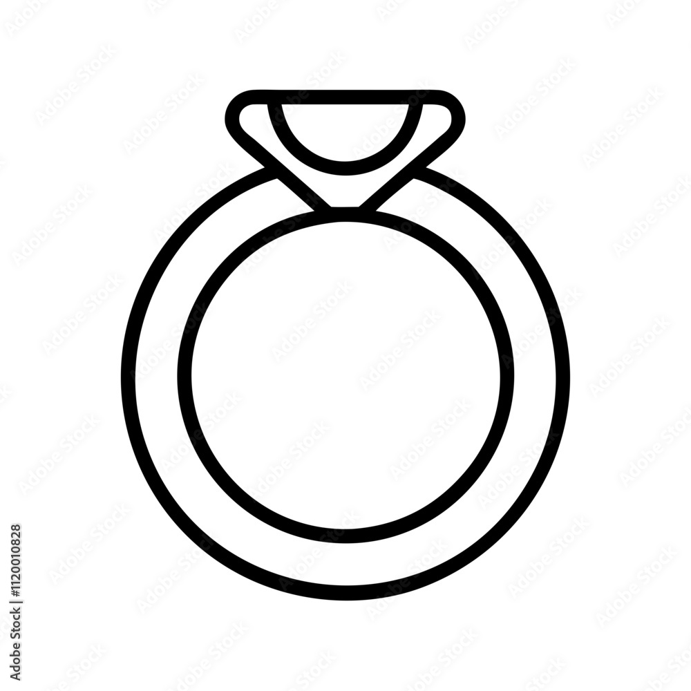 ring Outline Icon, valentine icon - Black outline icon of ring symbolizing valentines day, holidays, and festive in simple design ring Outline Icon, valentine icon - Black outline icon of ring symbolizing valentines day, holidays, and festive in simple design