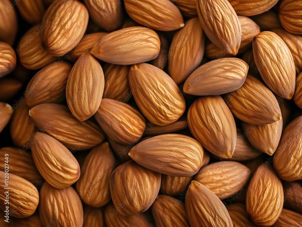 seamless pattern: background wallpaper of cracked almonds seamless pattern: background wallpaper of cracked almonds