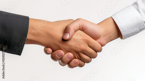 Business agreement handshake hand gesture