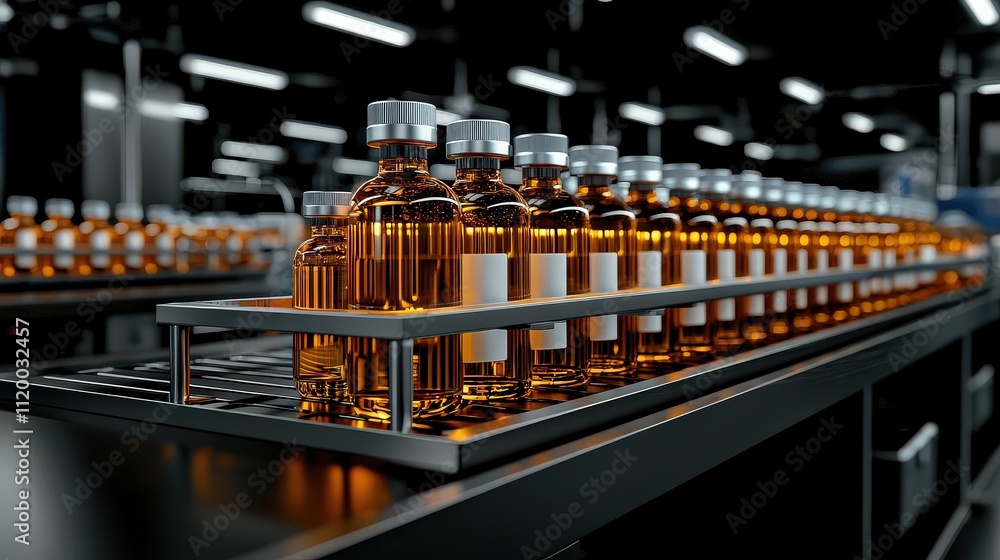 Innovative vaccine research in a high-tech biotech lab advanced facility photorealistic imagery scientific environment close-up view Innovative vaccine research in a high-tech biotech lab advanced facility photorealistic imagery scientific environment close-up view
