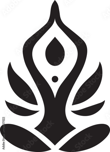 yoga logo dersign photo