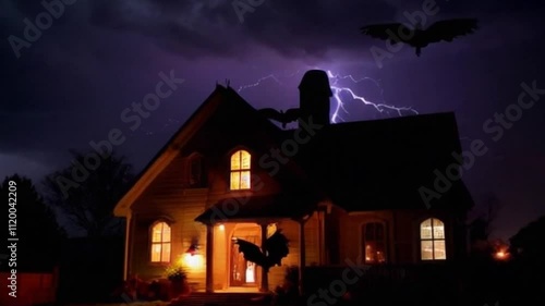 halloween house is very cool