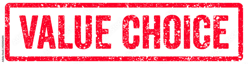 Value Choice Stamp Transparent Seal, Red Grunge Value Choice Word Rubber Stamp Seal Value Choice Stamp Transparent Seal, Red Grunge Value Choice Word Rubber Stamp Seal