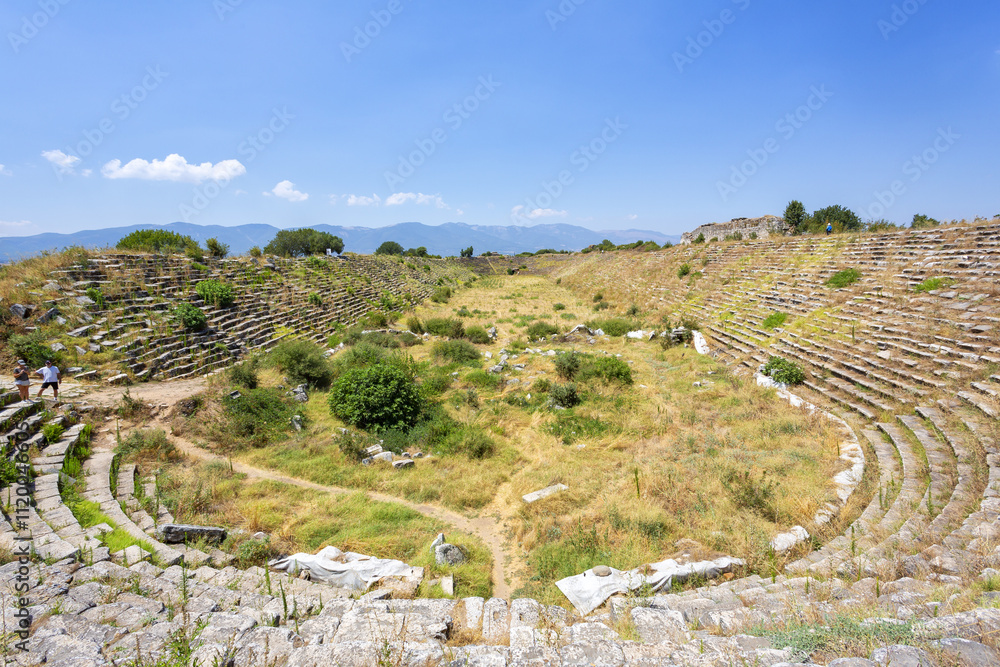 Beautiful view of the archaeological site of Aphrodisias, Turkey Beautiful view of the archaeological site of Aphrodisias, Turkey