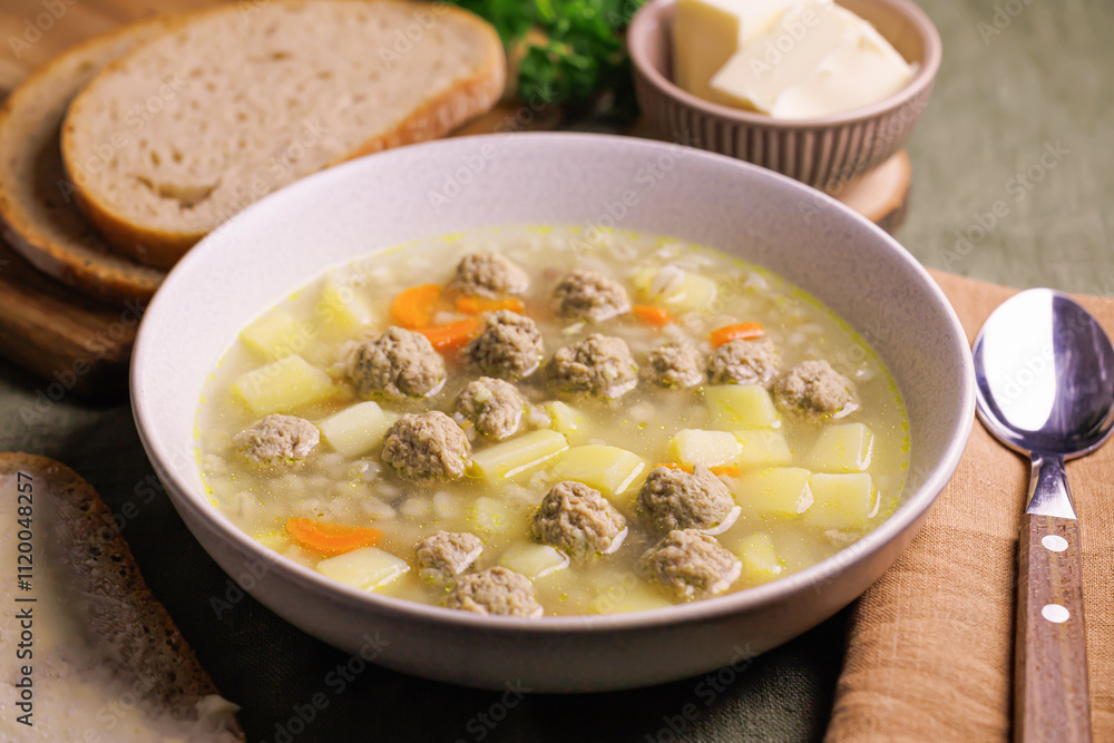 homemade meatball soup homemade meatball soup