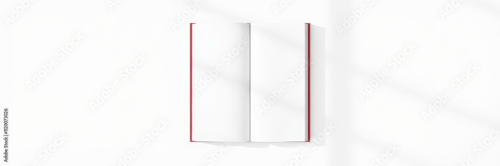 A blank isolated book cover mockup with realistic shadows on a white background, template, mockup, shadow A blank isolated book cover mockup with realistic shadows on a white background, template, mockup, shadow