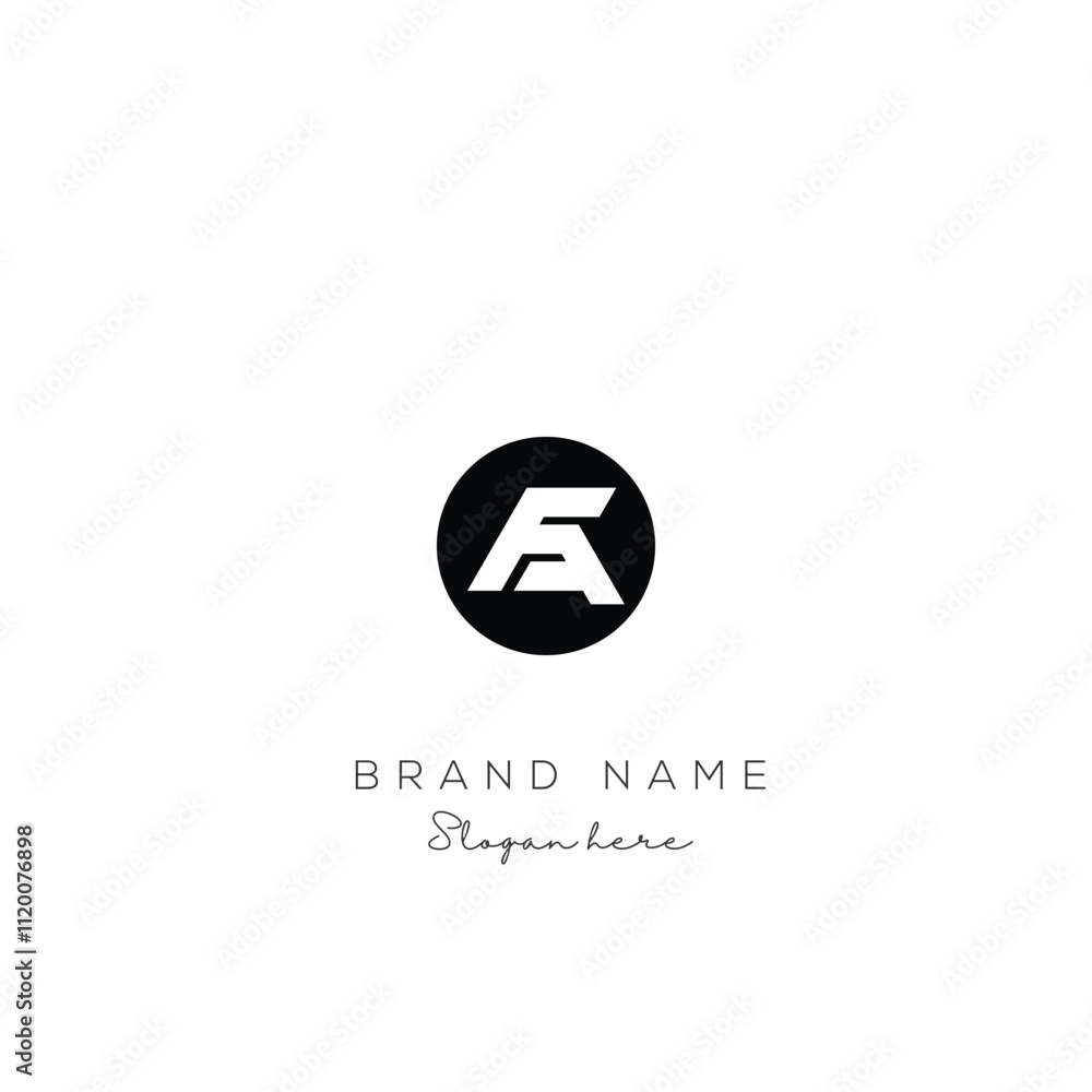 AF or FA letter logo icon design. Classic style luxury initials monogram. AF or FA letter logo icon design. Classic style luxury initials monogram.