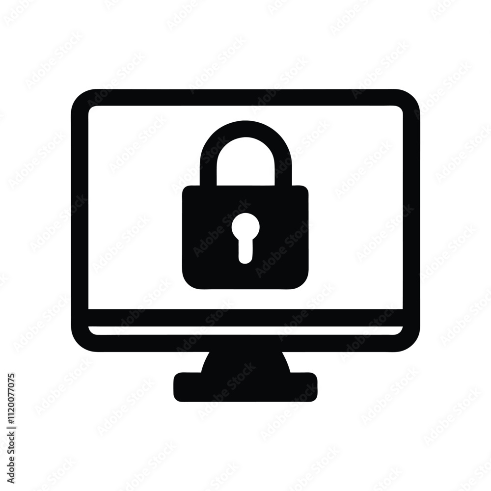 Cybersecurity Lock Icon - Network Security, Encryption, and Data Protection for Online Safety
Cybersecurity Lock Icon - Network Security, Encryption, and Data Protection for Online Safety