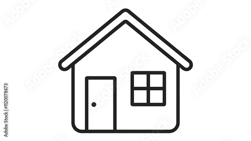 home icon on white background