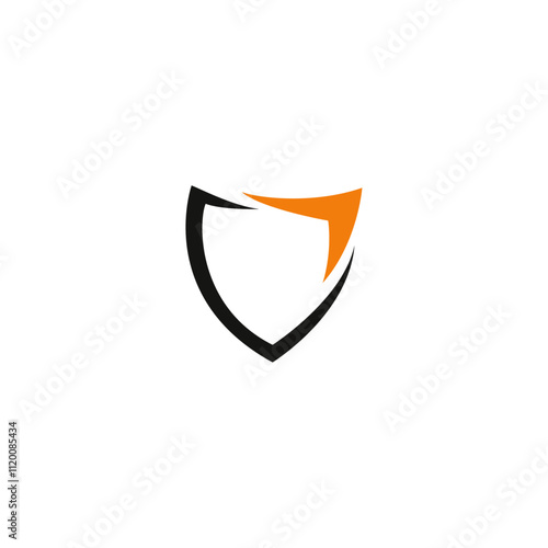 Shield frame logo template with up arrow Free Download Shield frame logo template with up arrow - GFXLoad