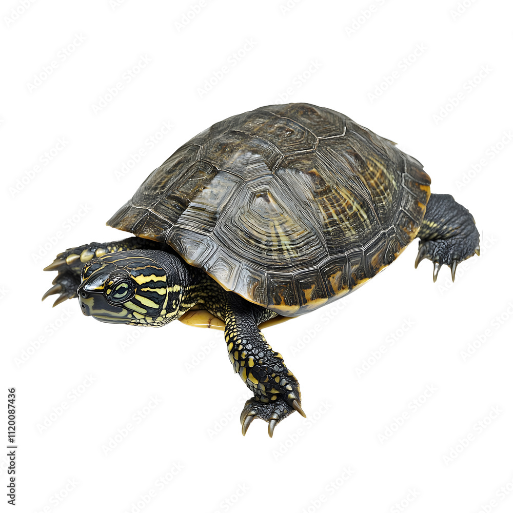 Turtle isolated on transparent or white background, png Turtle isolated on transparent or white background, png