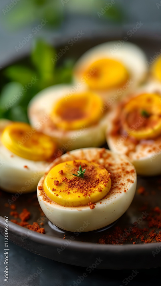 Gourmet Sweet and Spicy Pickled Eggs Gourmet Sweet and Spicy Pickled Eggs
