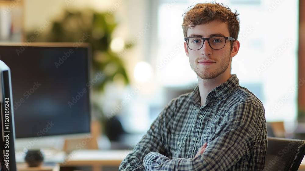 Obraz premium Software engineering jobs, career opportunities, dynamic field, coding expertise, innovative solutions.