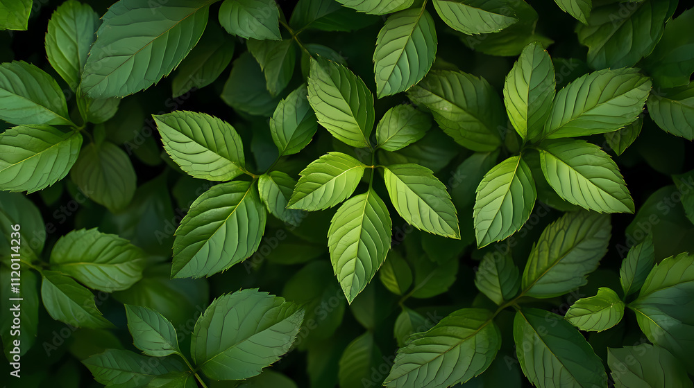 Green leaves background. Edenic. Illustration Green leaves background. Edenic. Illustration