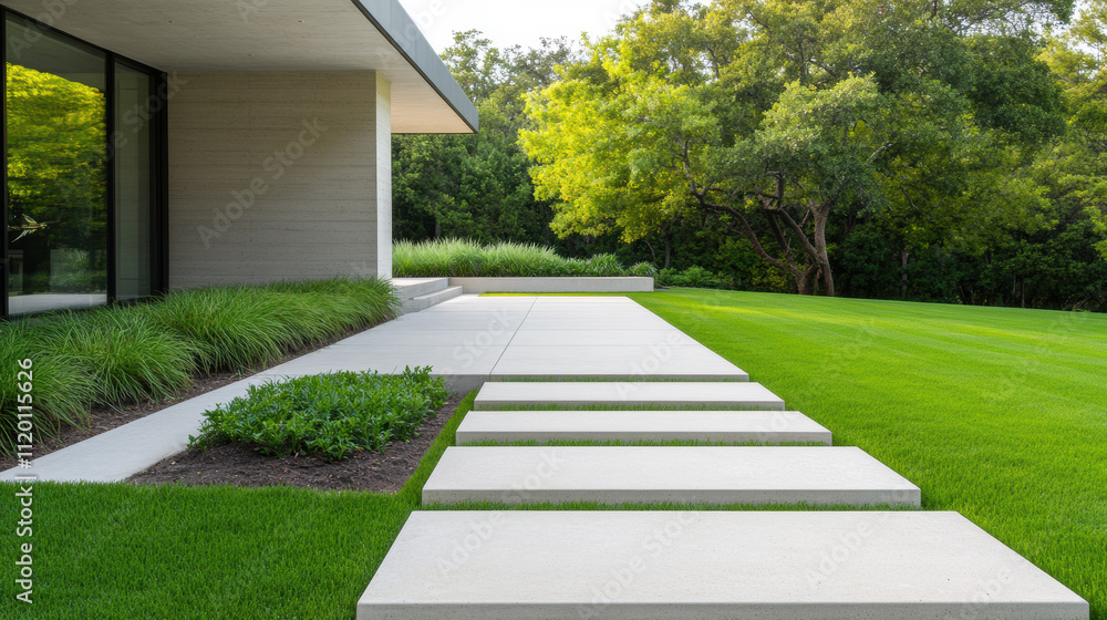 Modern Garden Pathway Modern Garden Pathway
