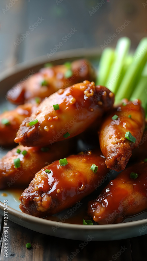 Spicy Maple Chicken Wings Spicy Maple Chicken Wings