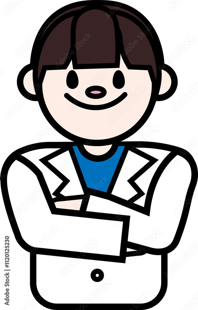 Doctor, Pharmacist, nurse, healthcare worker character. Flat Cartoon Vector Illustration Doctor, Pharmacist, nurse, healthcare worker character. Flat Cartoon Vector Illustration