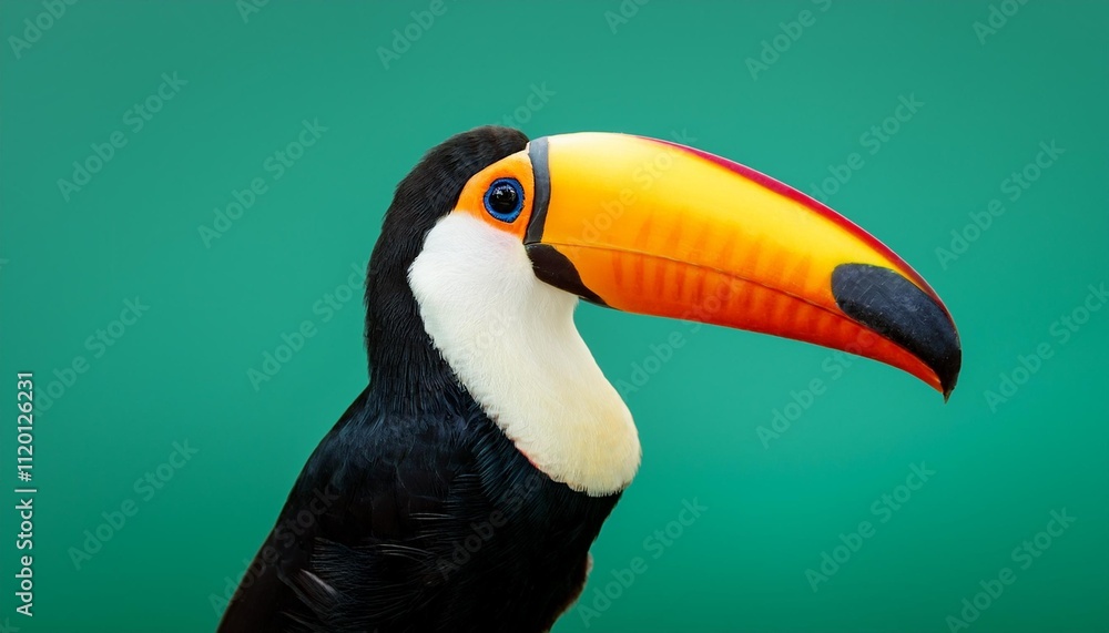 Naklejka premium toucan bird in the jungle