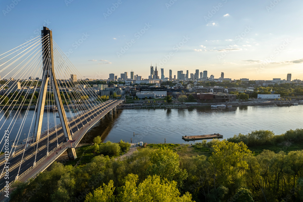 Warsaw, Poland - view of the city.