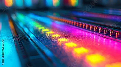 material sound music audio mixing console rhythm and visual performance with dynamic innovation.






