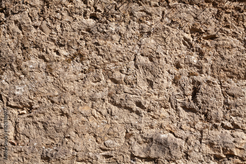 Ancient Beige Stone Wall Texture