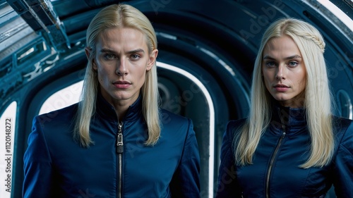 A portrait of a pleiadian Star seeds 