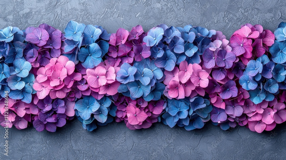 Obraz premium Vibrant floral arrangement studio floral photography textured wall close-up nature's beauty in bloom