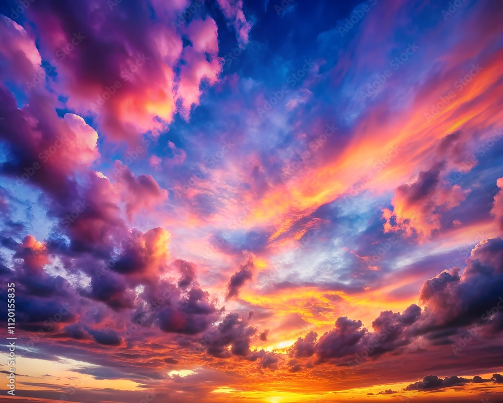 Colors blend beautifully as the sun sets beyond the horizon, casting an enchanting glow across the clouds. The sky transforms into an artwork of nature, captivating all who gaze upon it Colors blend beautifully as the sun sets beyond the horizon, casting an enchanting glow across the clouds. The sky transforms into an artwork of nature, captivating all who gaze upon it
