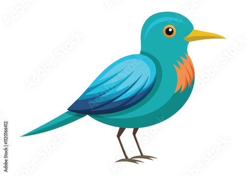 teal-bird-on-white-background.eps