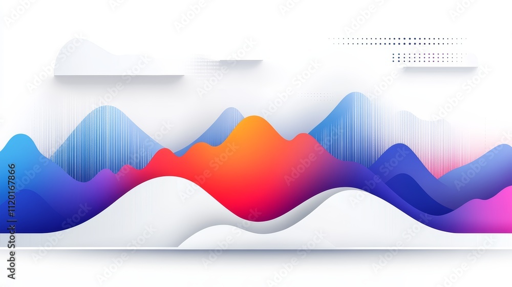 Majestic mountains and dreamy clouds, a colorful abstract landscape painting for backgrounds wallpapers Majestic mountains and dreamy clouds, a colorful abstract landscape painting for backgrounds wallpapers