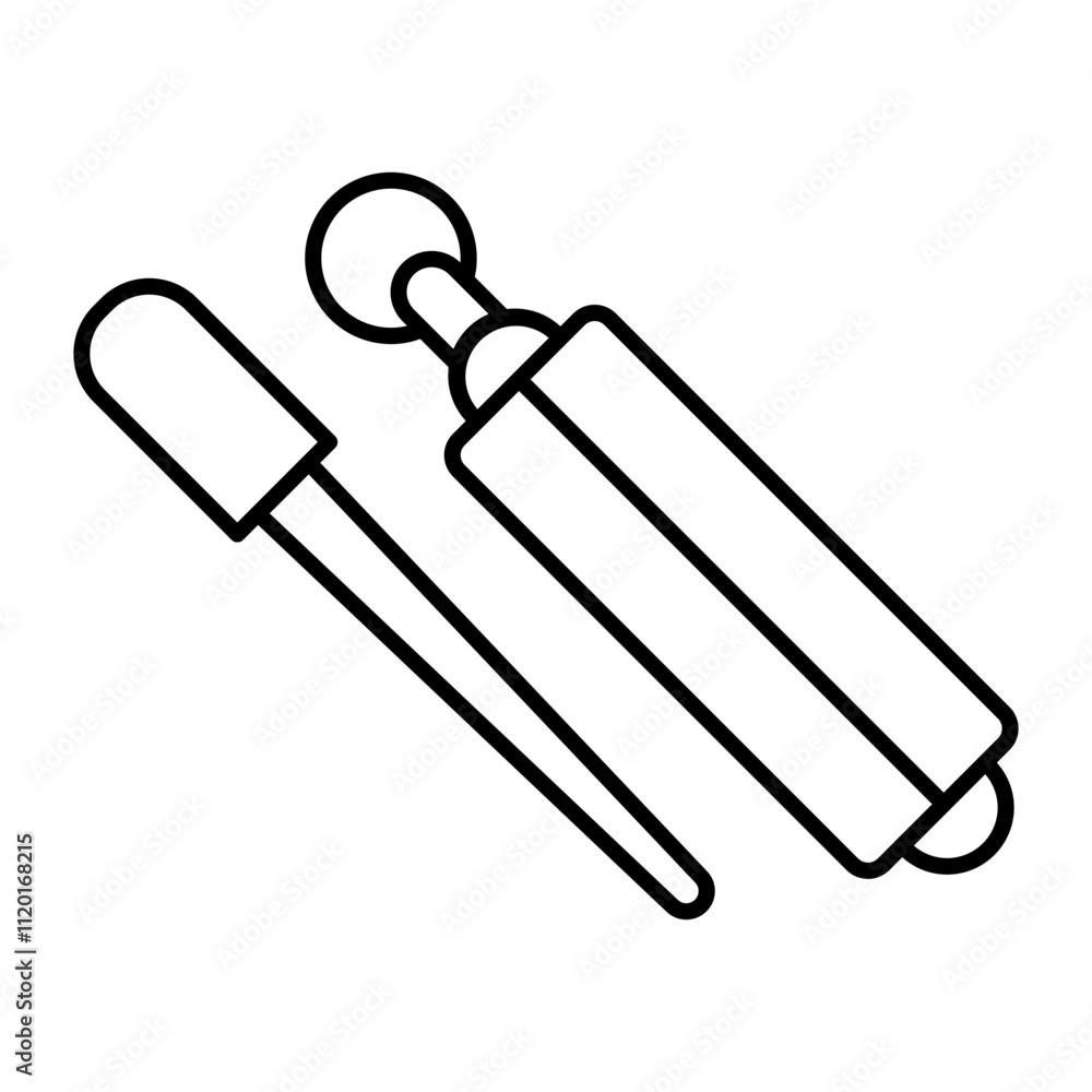 Fire Starter Vector Line Icon Design Fire Starter Vector Line Icon Design
