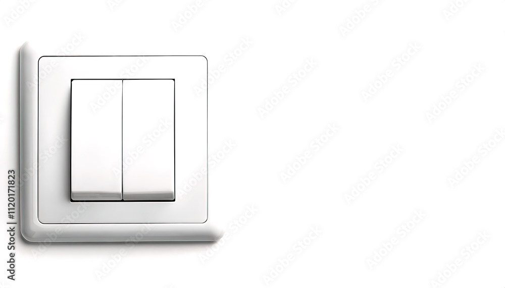 on off light switch is used to operate electric lights, permanently connected equipment, or electrical wiring outlets. The may be rewired with a dimmer option. Isolated on white background on off light switch is used to operate electric lights, permanently connected equipment, or electrical wiring outlets. The may be rewired with a dimmer option. Isolated on white background
