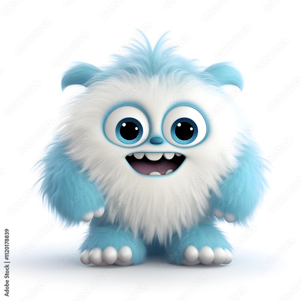 Cute Fluffy Monster Cute Fluffy Monster