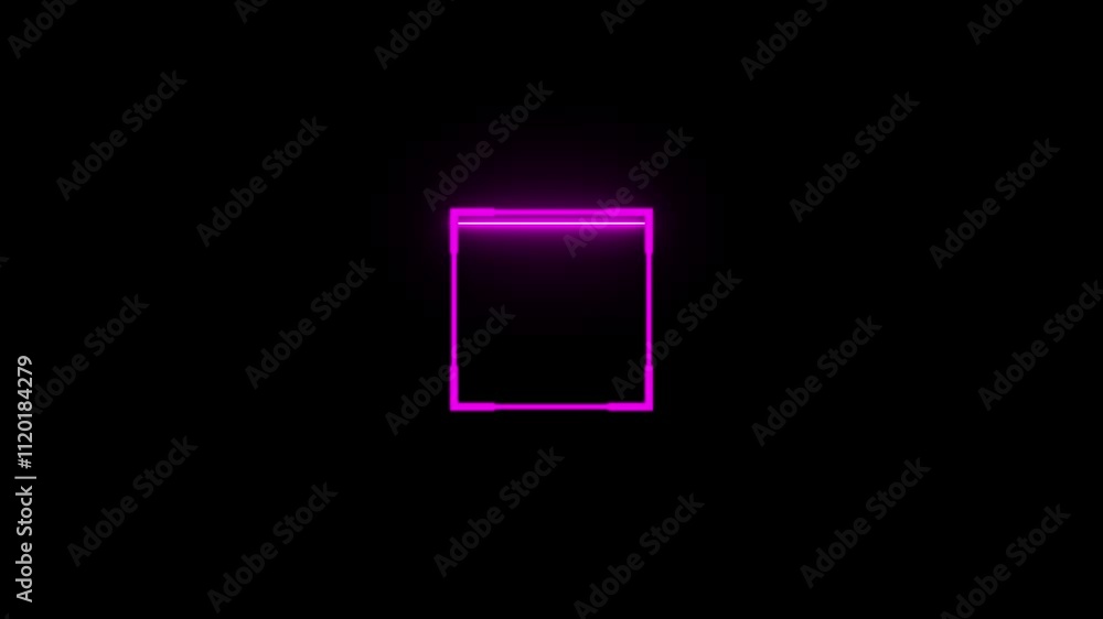 Scanning the QR code icon animation, lock secure security icon concept animation. QR code being scanning concept. Scanning the QR code icon animation, lock secure security icon concept animation. QR code being scanning concept.