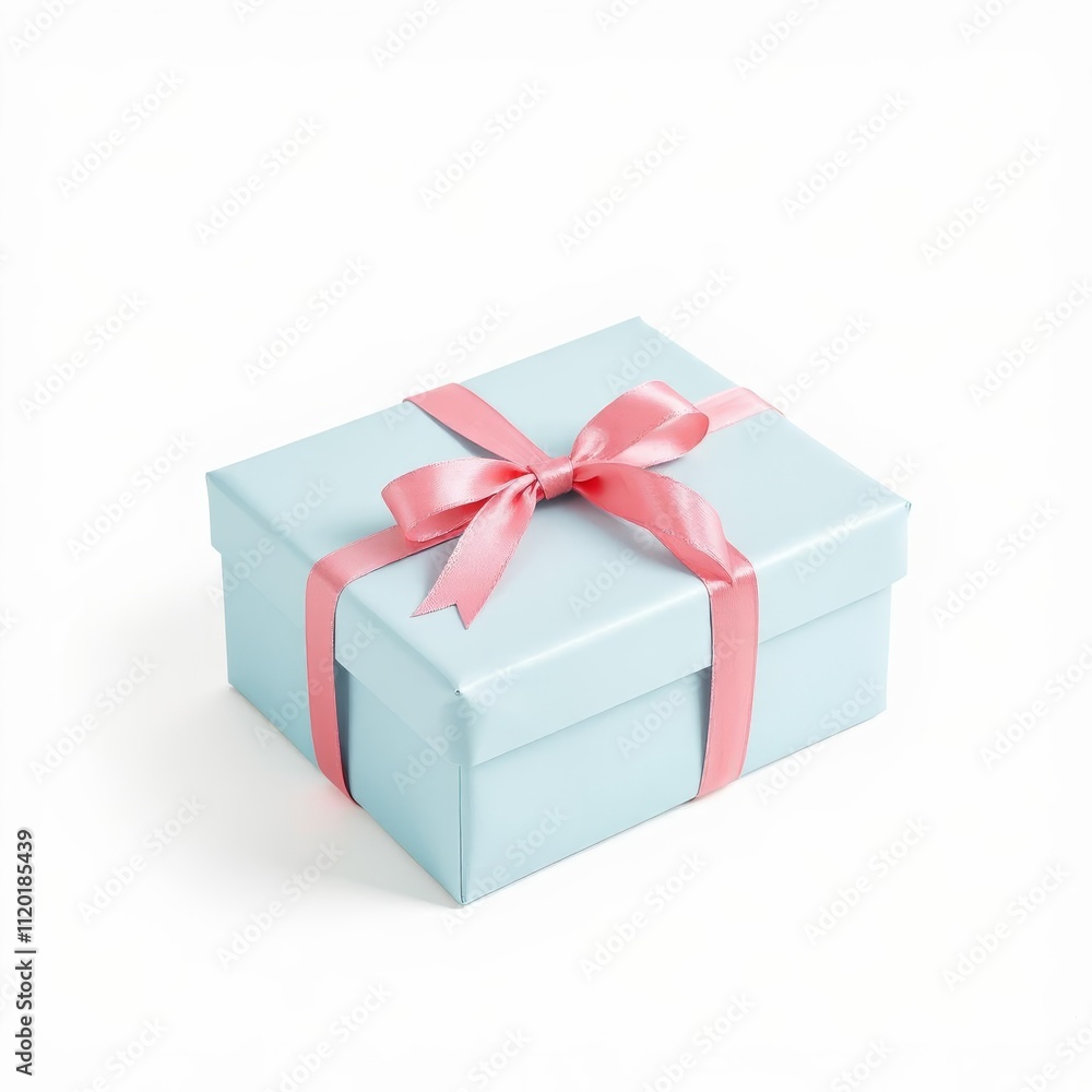 box with ribbon on a solid white background for web, print or creative projects. AI Rendered. White background easily removed for integration into your projects. box with ribbon on a solid white background for web, print or creative projects. AI Rendered. White background easily removed for integration into your projects.
