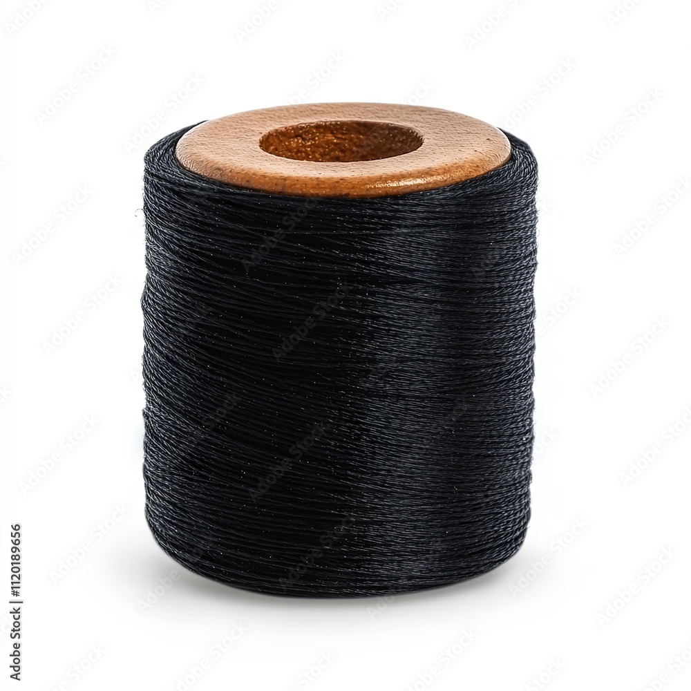Black Thread Spool: Sewing Supplies for Crafting and Sewing Black Thread Spool: Sewing Supplies for Crafting and Sewing